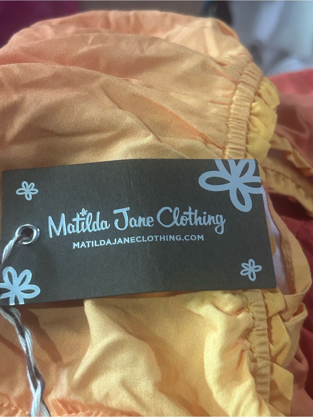 Matilda Jane Waikiki Ombre Tiered Maxi Dress Medium NWT - Picture 4 of 5